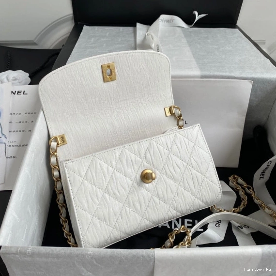 Firstbag Ru MINI FLAP CHANEL WITH TOP HANDLE BAG 0819